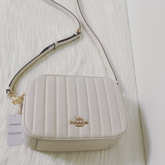 New💃Coach Jes Crossbody With Linear Quilting - Picture 5 of 11